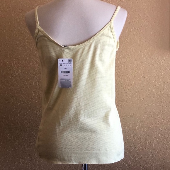 Zara Trafaluc Women’s Yellow Tank Top Size S M - Picture 7 of 7